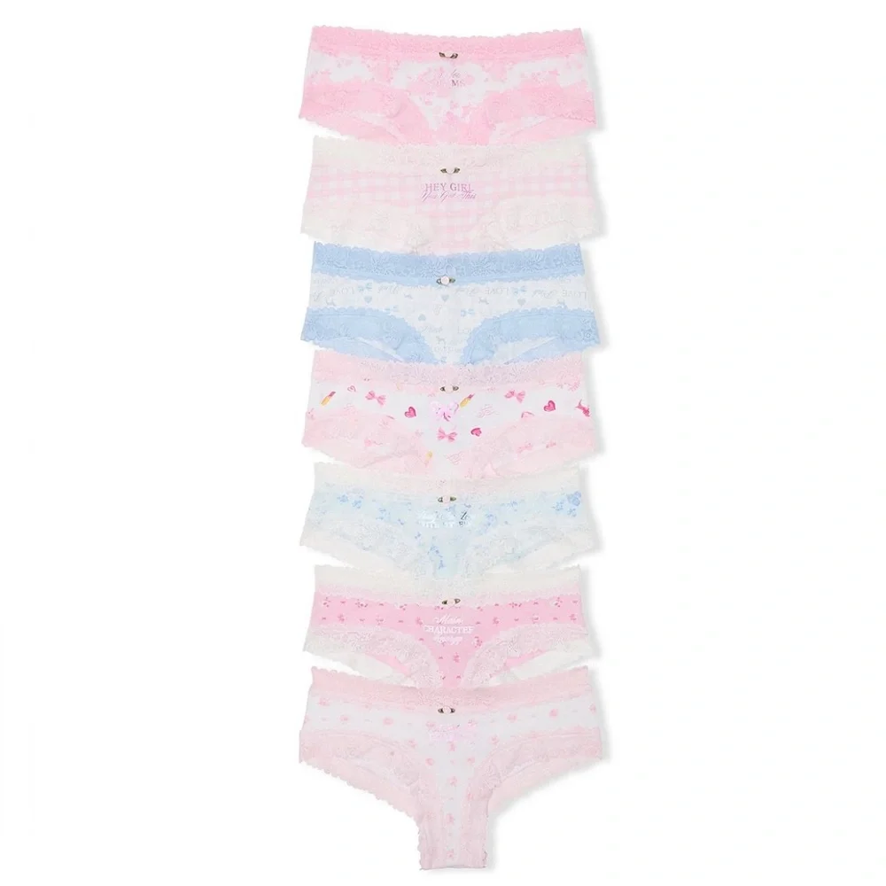PINK x LoveShackFancy Cheeky Panty Bundle